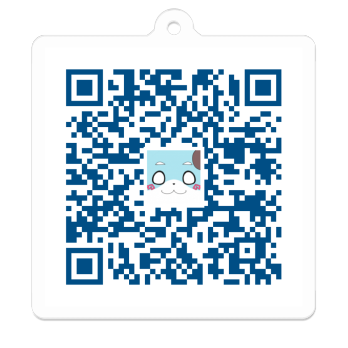 アクリルキーホルダー（コーティング） - 50 x 50 (mm)