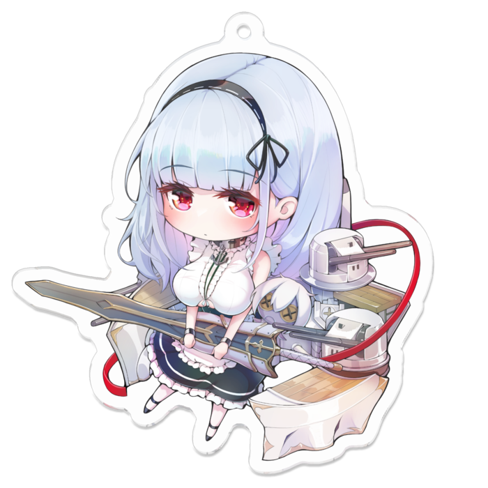 アクリルキーホルダー - 70 x 70 (mm)