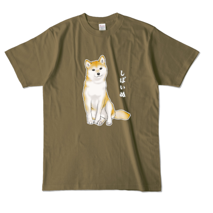 カラーTシャツ - L - オリーブ (濃色) / Size L, Olive