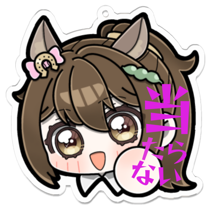 アクリルキーホルダー - 70 x 70 (mm)