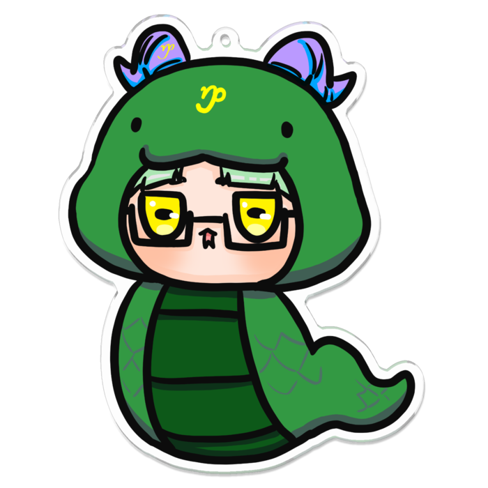 アクリルキーホルダー - 100 x 100 (mm)