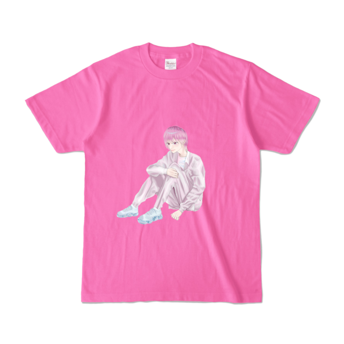 カラーTシャツ - S - ピンク (濃色)
