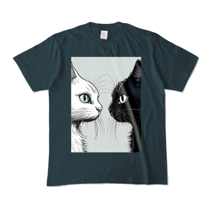 カラーTシャツ - M - デニム (濃色)