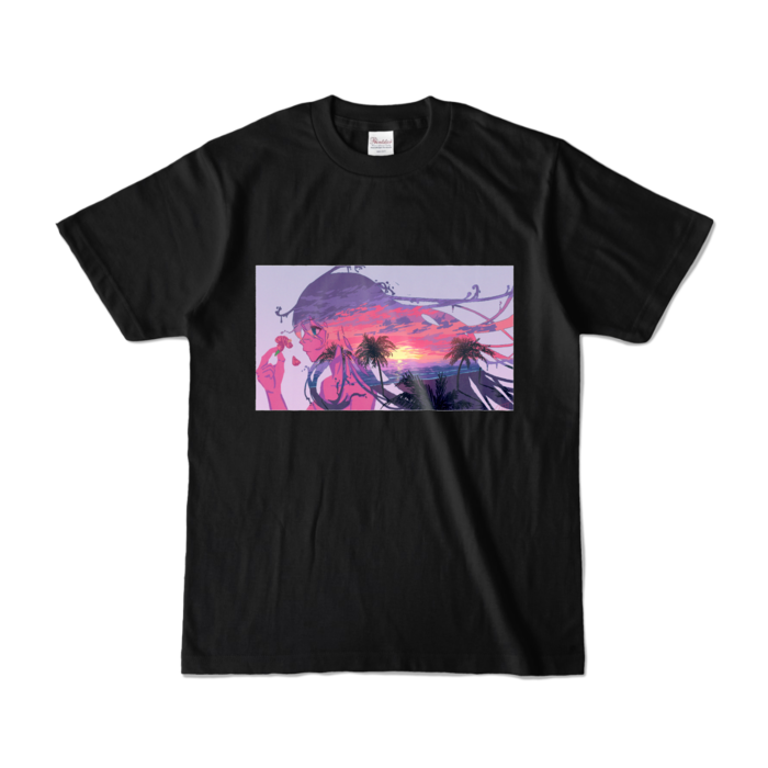 カラーTシャツ - S - ブラック (濃色)