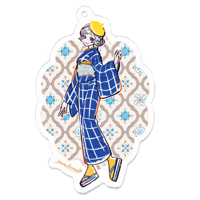 アクリルキーホルダー - 70 x 70 (mm)
