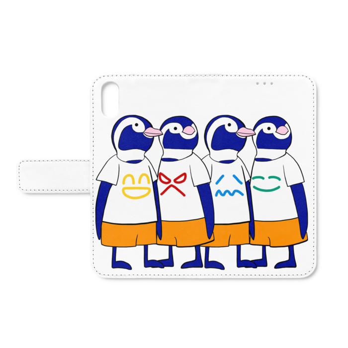 手帳型iPhoneケース - iPhone X - ストラップ穴 なし