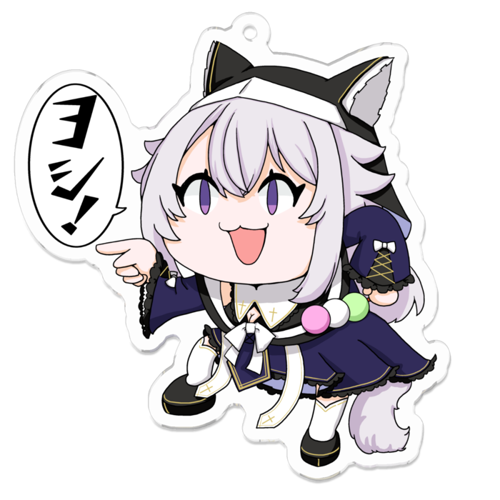 アクリルキーホルダー - 70 x 70 (mm)