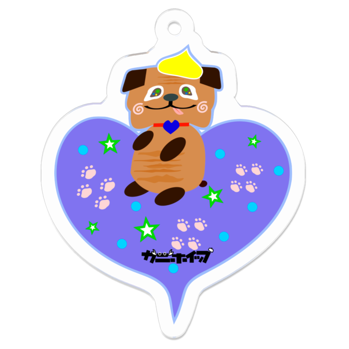 アクリルキーホルダー - 50 x 50 (mm)