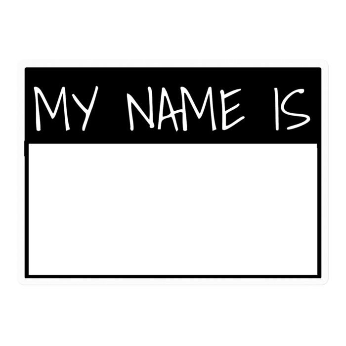 ステッカー - 100 x 100 (mm)(1)