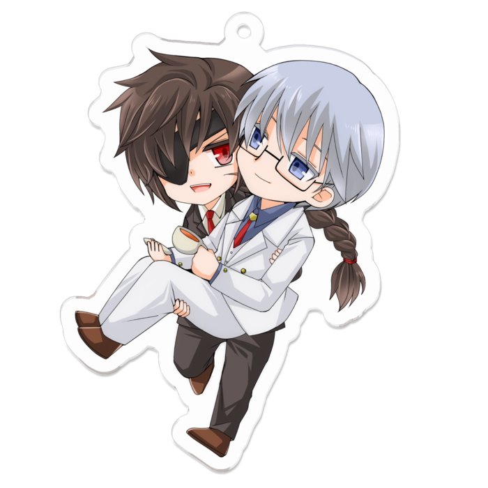 アクリルキーホルダー - 70 x 70 (mm)