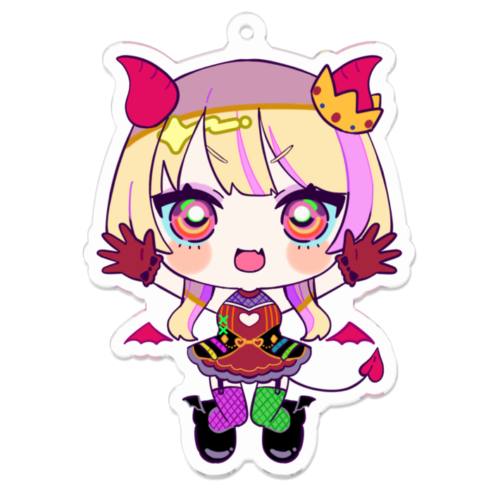 アクリルキーホルダー - 70 x 70 (mm)