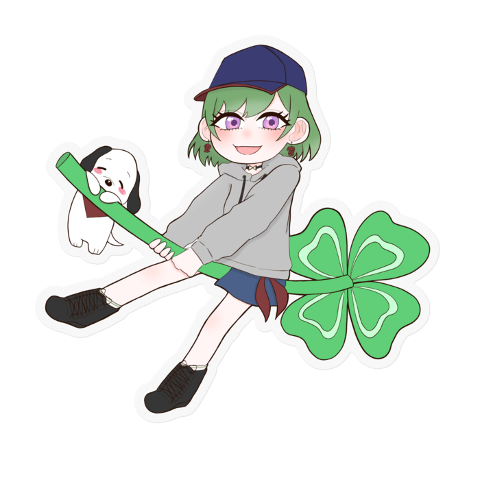 ステッカー - 100 x 100 (mm)