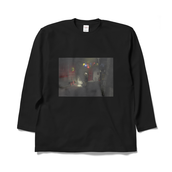 ロングスリーブTシャツ - XL - ブラック