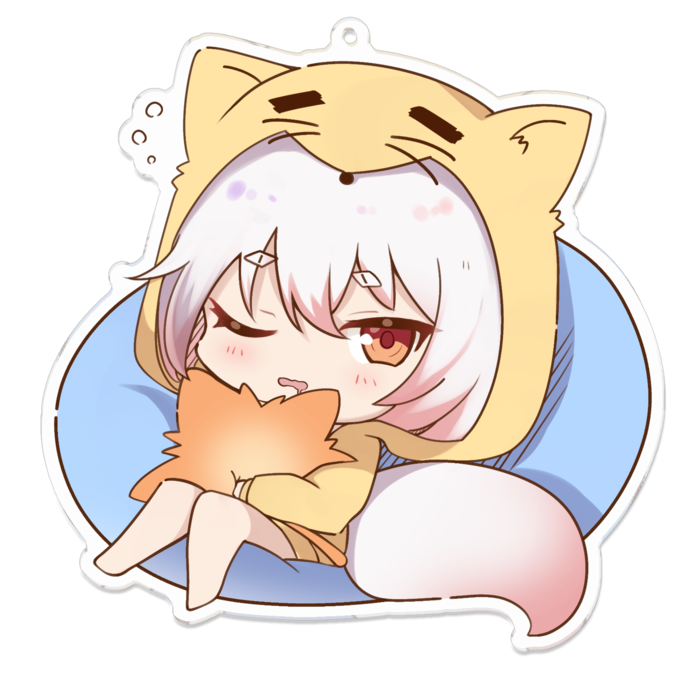 アクリルキーホルダー - 100 x 100 (mm)