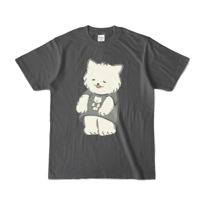 カラーTシャツ - S - チャコール (濃色)