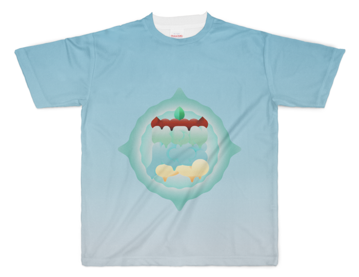 フルグラフィックTシャツ - XL - 両面印刷