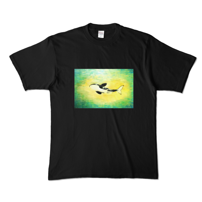 カラーTシャツ - XL - ブラック (濃色)