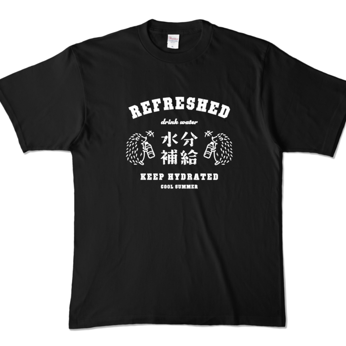 カラーTシャツ - XL - ブラック (濃色)