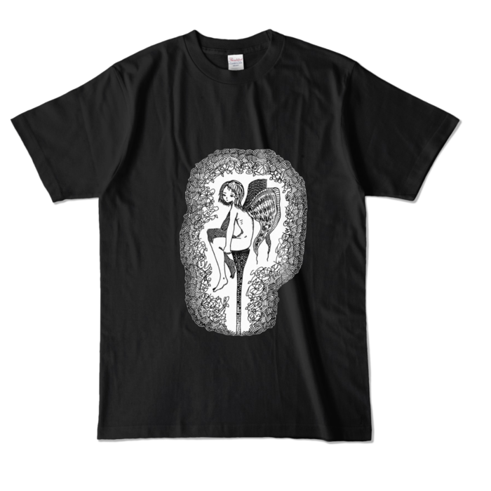 カラーTシャツ - L - ブラック (濃色)