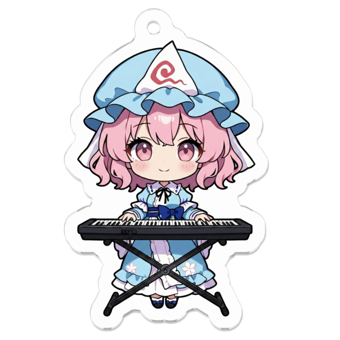 アクリルキーホルダー - 50 x 50 (mm)(キャラのみ)