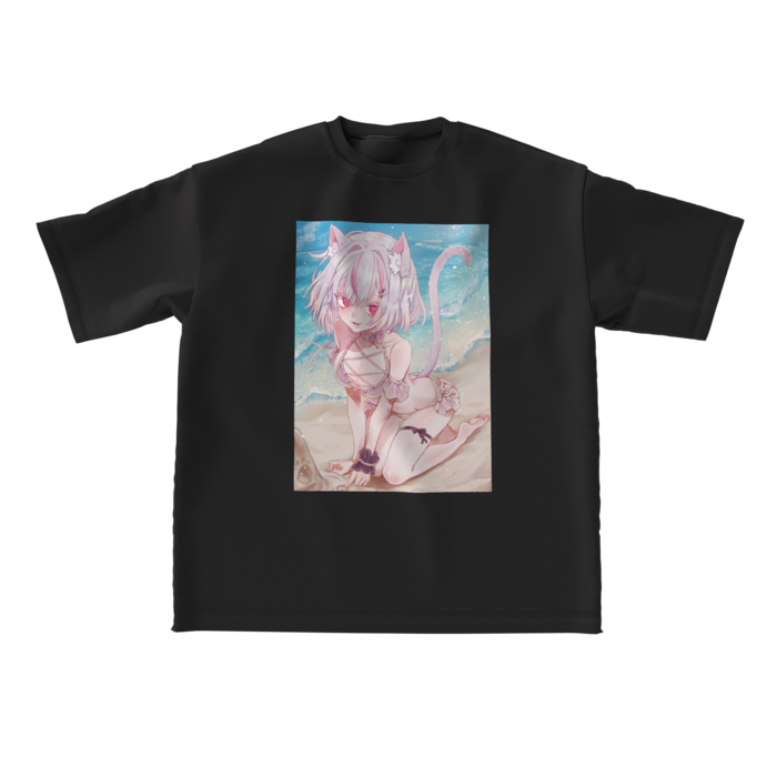 ビッグシルエットTシャツ - L - 正面(1)