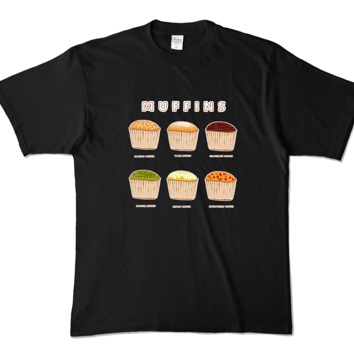 カラーTシャツ - XL - ブラック (濃色)