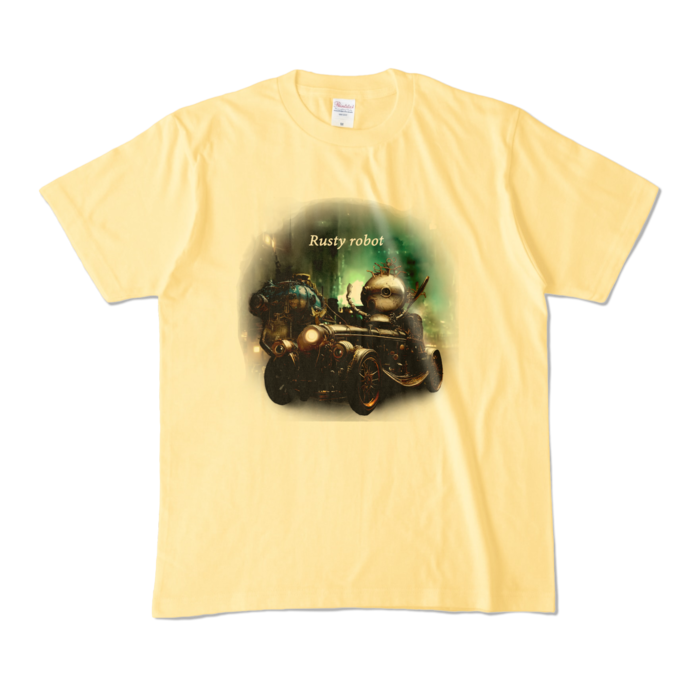 カラーTシャツ - M - ライトイエロー (淡色)