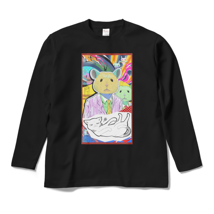 ロングスリーブTシャツ - M - ブラック