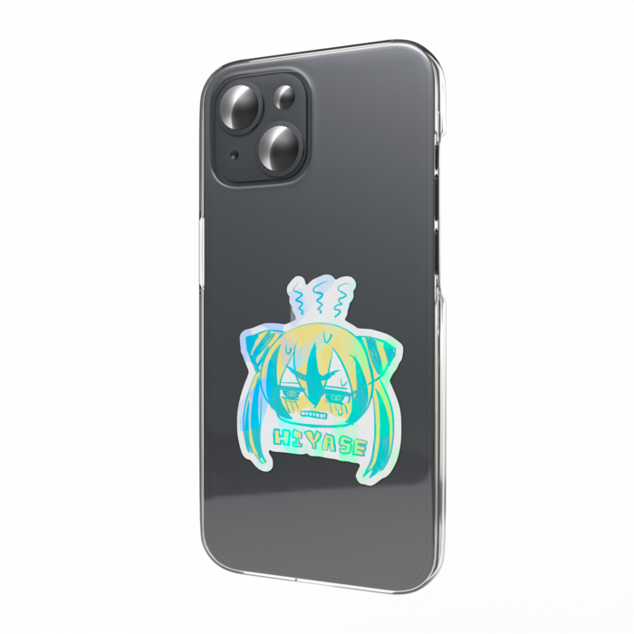 ホログラムスマホステッカー - 縦