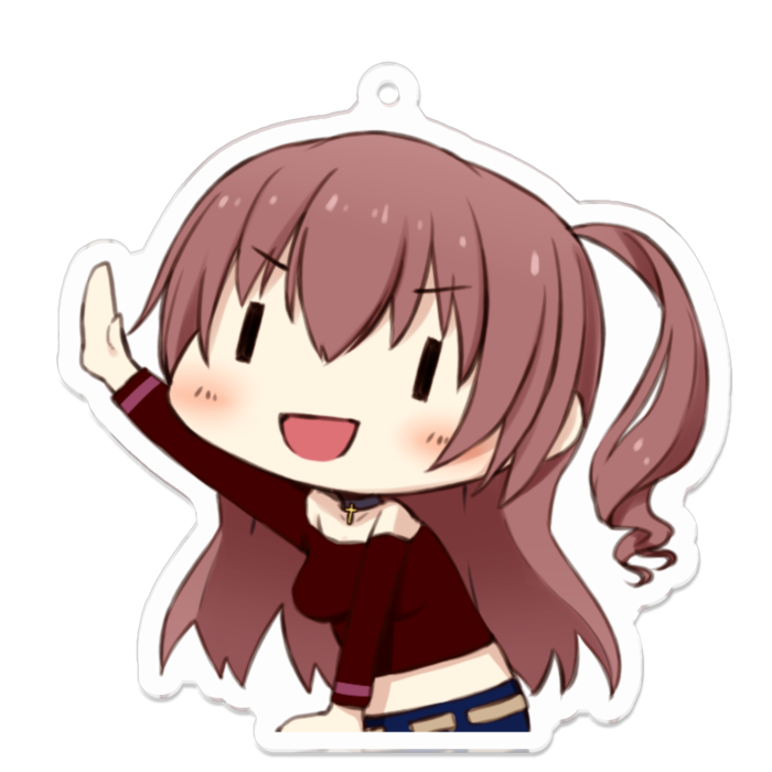 アクリルキーホルダー - 70 x 70 (mm)