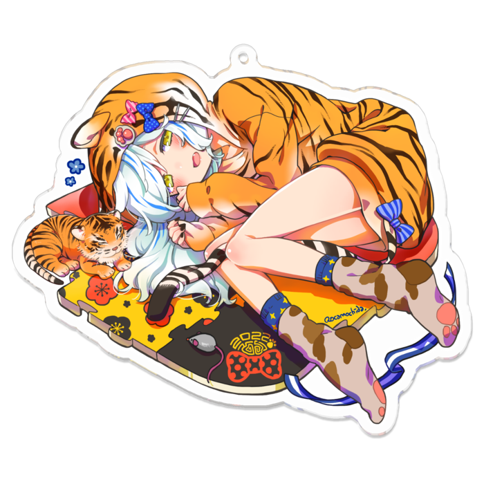 アクリルキーホルダー - 100 x 100 (mm)