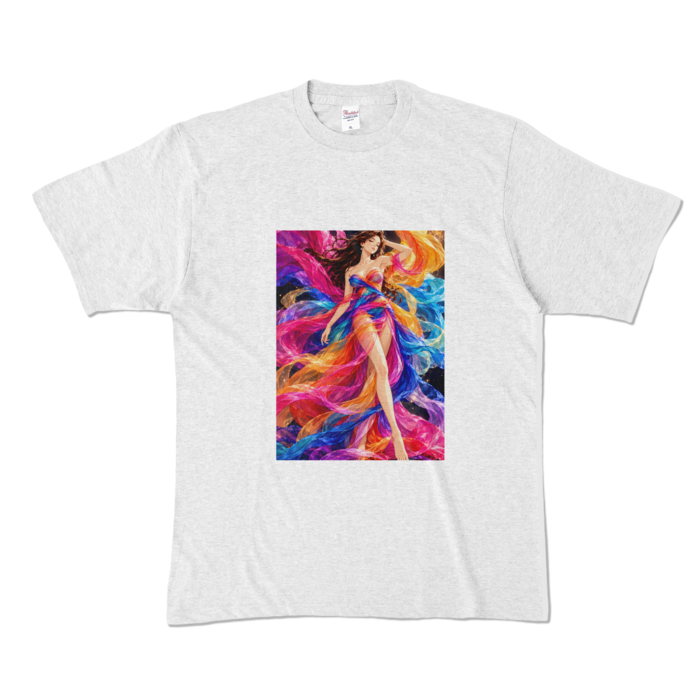 カラーTシャツ - XL - アッシュ （淡色）