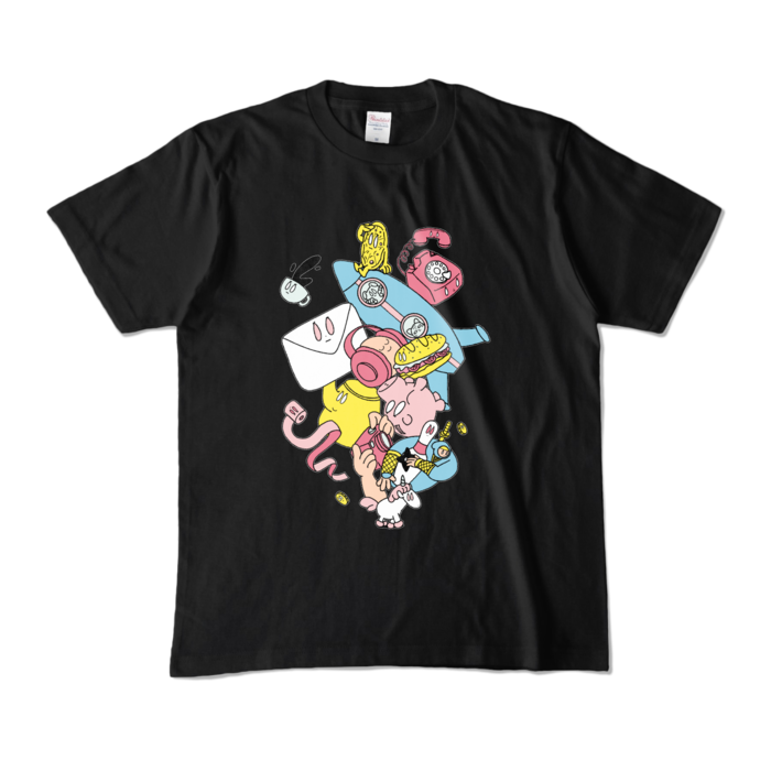 カラーTシャツ - M - ブラック (濃色)