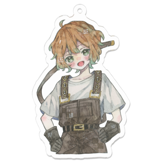 アクリルキーホルダー - 70 x 70 (mm)