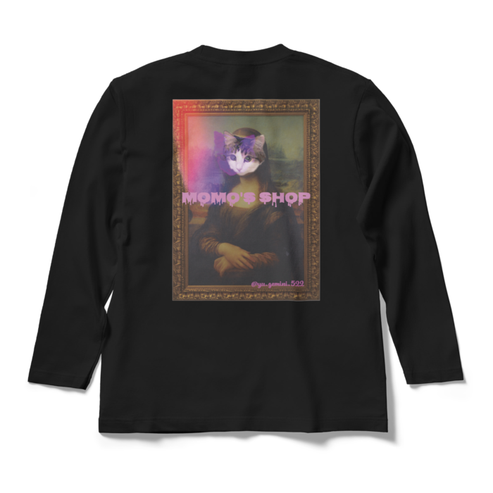 ロングスリーブTシャツ - M - ブラック