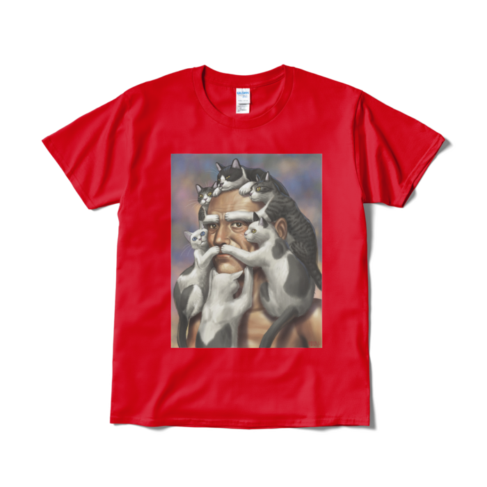 Tシャツ(短納期) - L - レッド