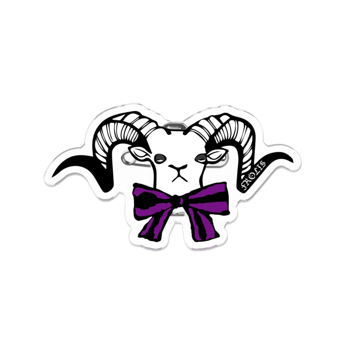 アクリルバッジ - 紫