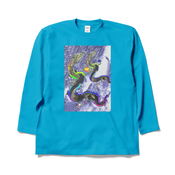 ロングスリーブTシャツ - XL - ターコイズ