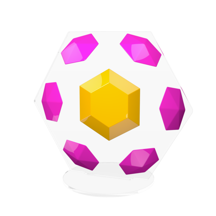 アクリルフィギュア - 160x160mm