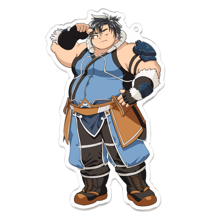 アクリルキーホルダー - 100 x 100 (mm)