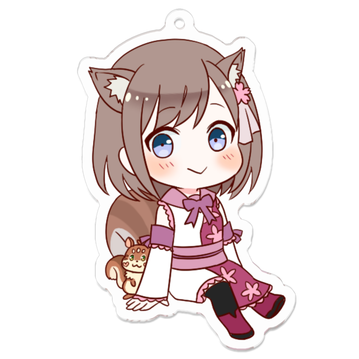 アクリルキーホルダー - 70 x 70 (mm)