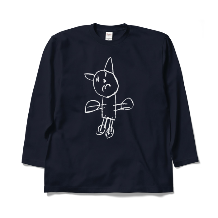 ロングスリーブTシャツ - XL - ネイビー