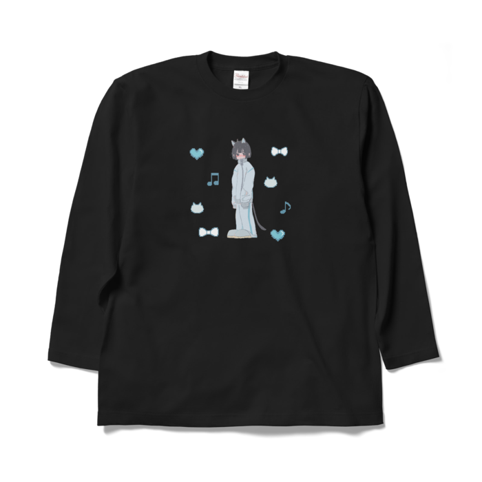 ロングスリーブTシャツ - XL - ブラック