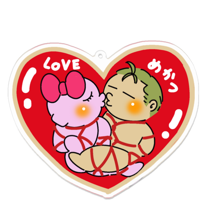 アクリルキーホルダー - 100 x 100 (mm)