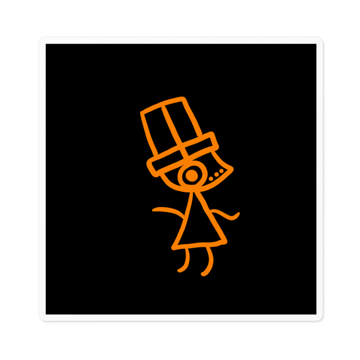 ステッカー - 100 x 100 (mm)