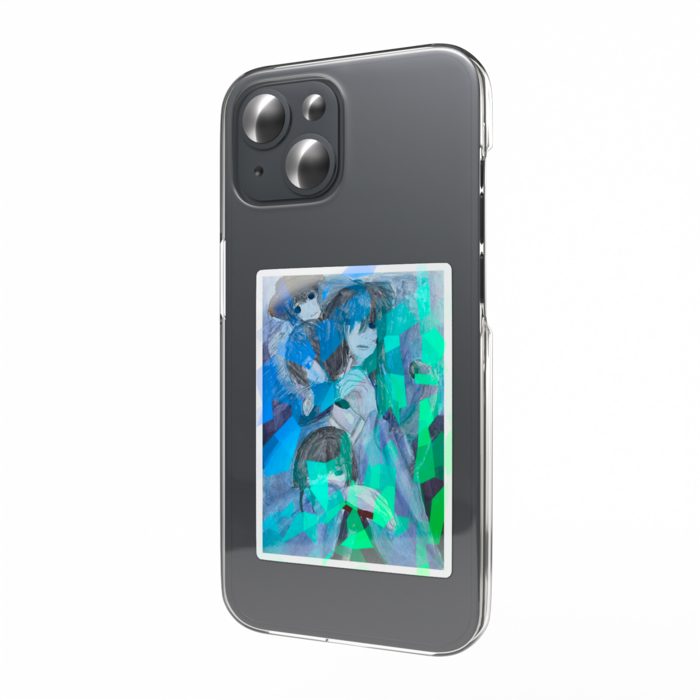 ホログラムスマホステッカー - 縦(6)