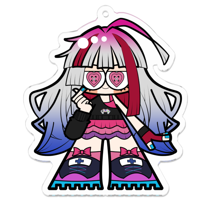 アクリルキーホルダー - 70 x 70 (mm)(1)