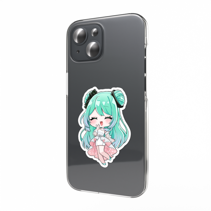 スマホステッカー - にこにこ