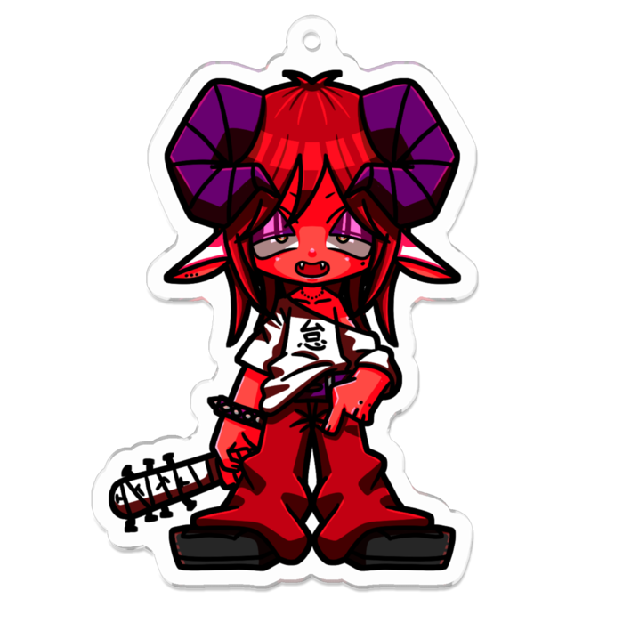アクリルキーホルダー - 70 x 70 (mm)