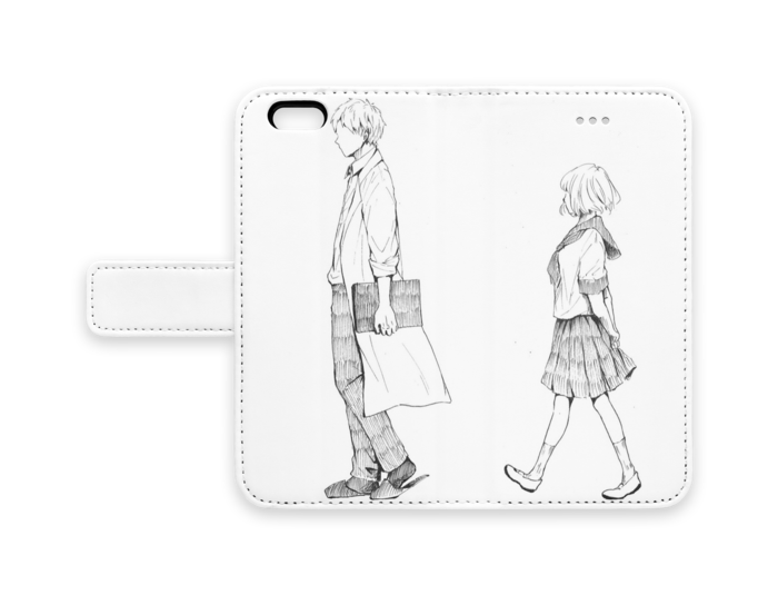 手帳型iPhoneケース - iPhone 6 / 6s - ストラップ穴 なし